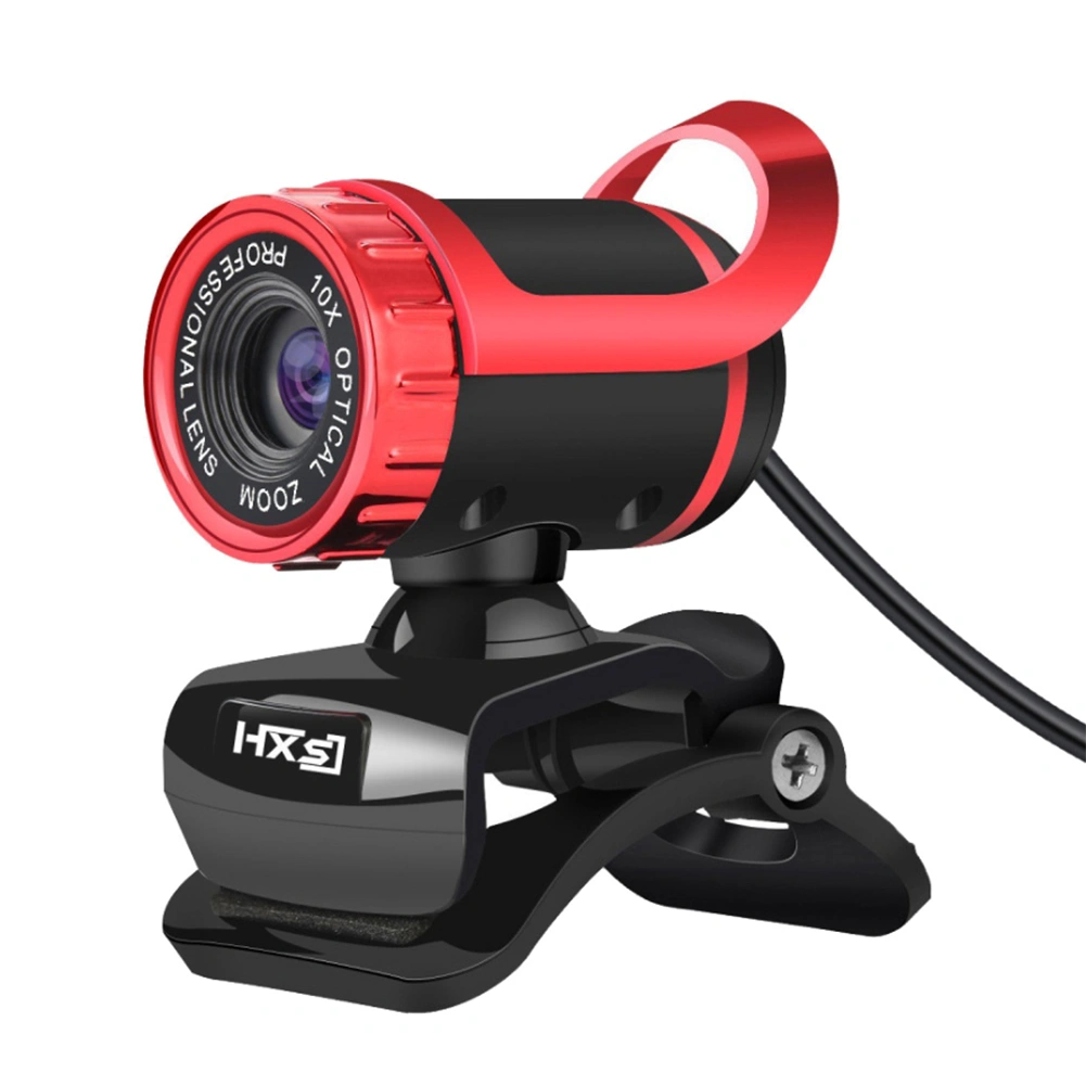 HD 1080P Rotatable Computer Camera with Sound-Absorbing Microphone