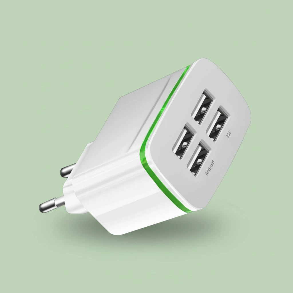 Multi-Port Travel Charger,4-Port Multi USB Charger
