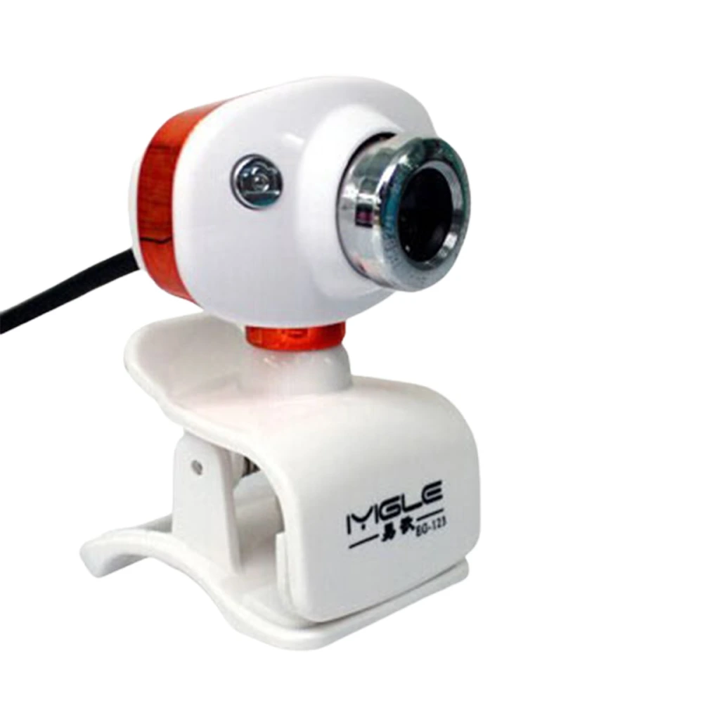 USB Webcam Clip-on Desktops Computer Camera with Microphone HD Video