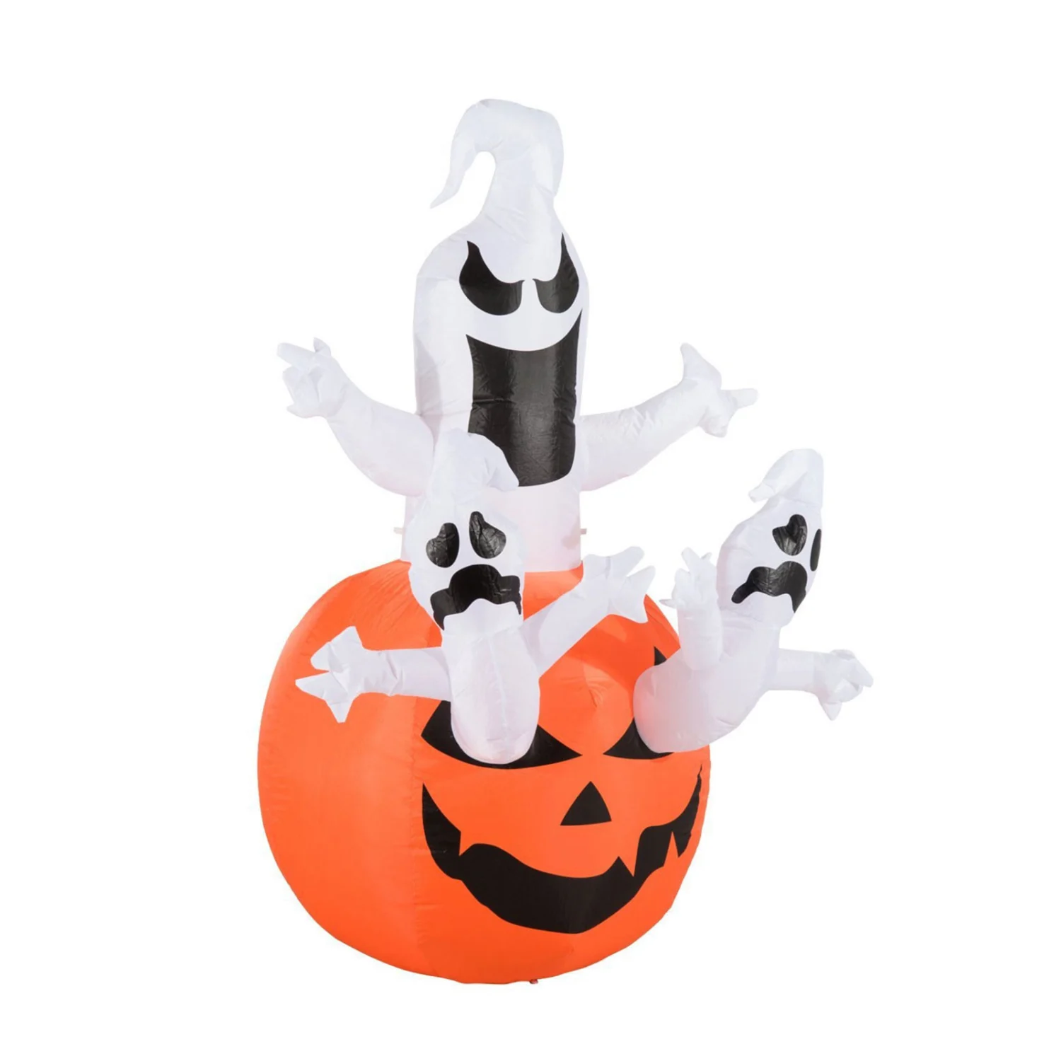 Halloween Inflatable Model, Pumpkin Ghost Lighting Decoration