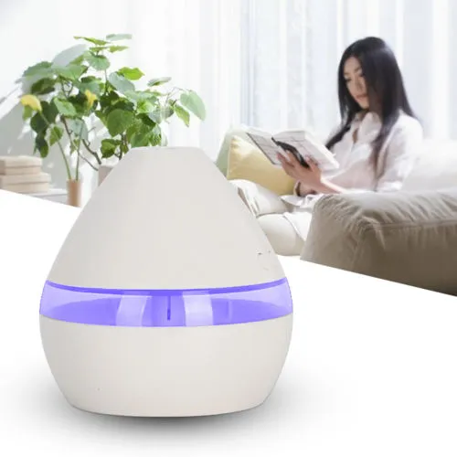 300ML Air Humidifier, Ultrasonic Mist Essential Oil Diffuser