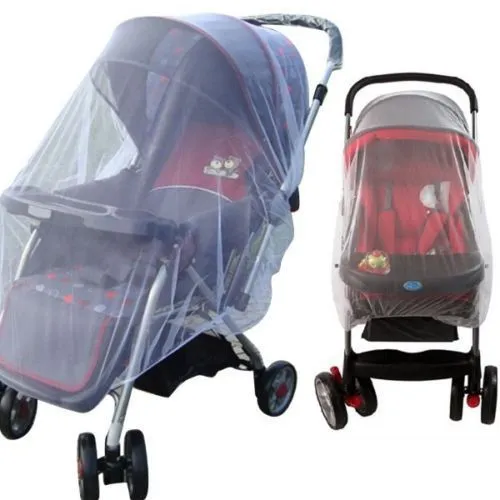 Baby Stroller Mosquito Net Mesh Perspective Stroller Pushchair Crib Netting