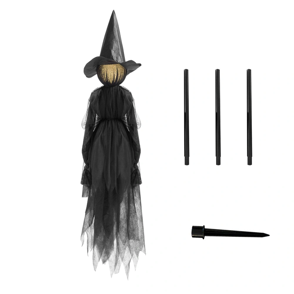 Halloween Witch Garden Decoration with Ground Nails Decoration