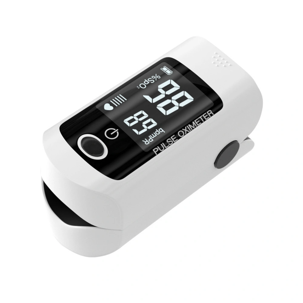 Fingertip Pulse Oximeter with Display Saturation Monitor Device