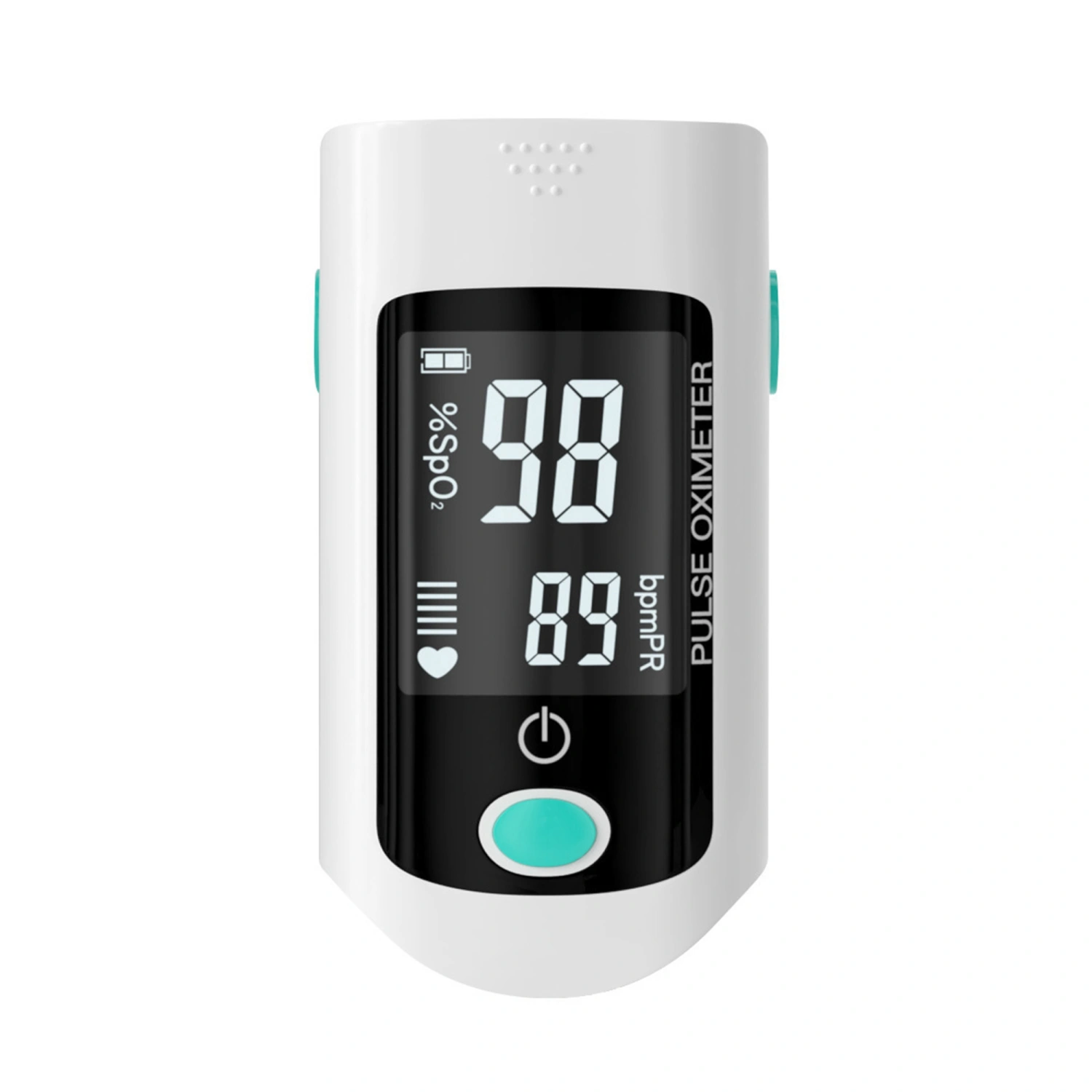 Fingertip Pulse Oximeter with Display Saturation Monitor Device