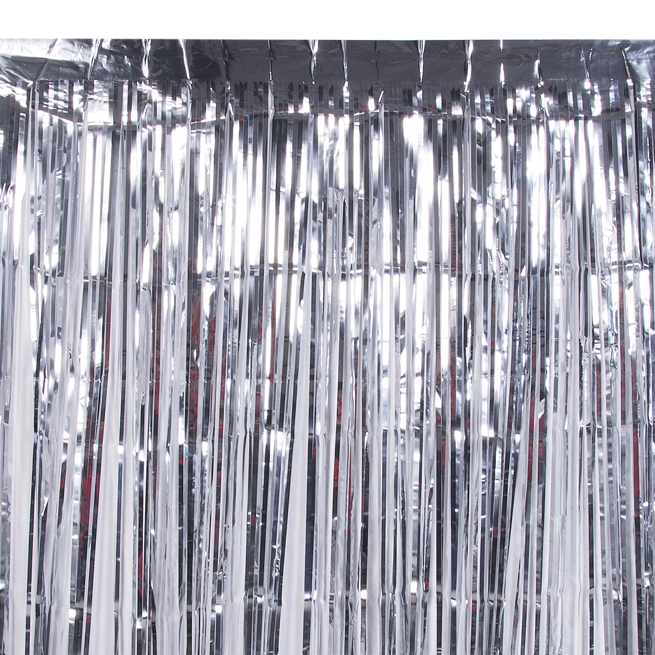 Metallic Fringe Curtain, Party Foil Tinsel Room  Tinsel Backdrop
