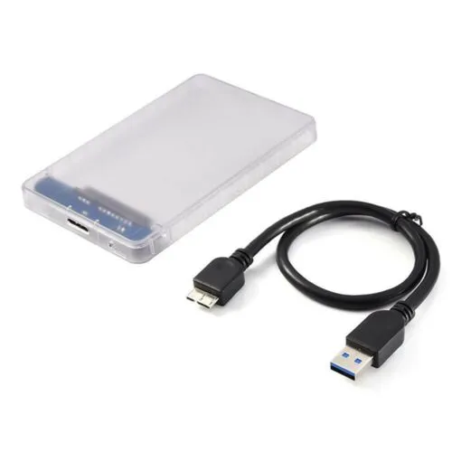 External HD Enclosure HDD Case, Portable Impact Resistance Hard Disk