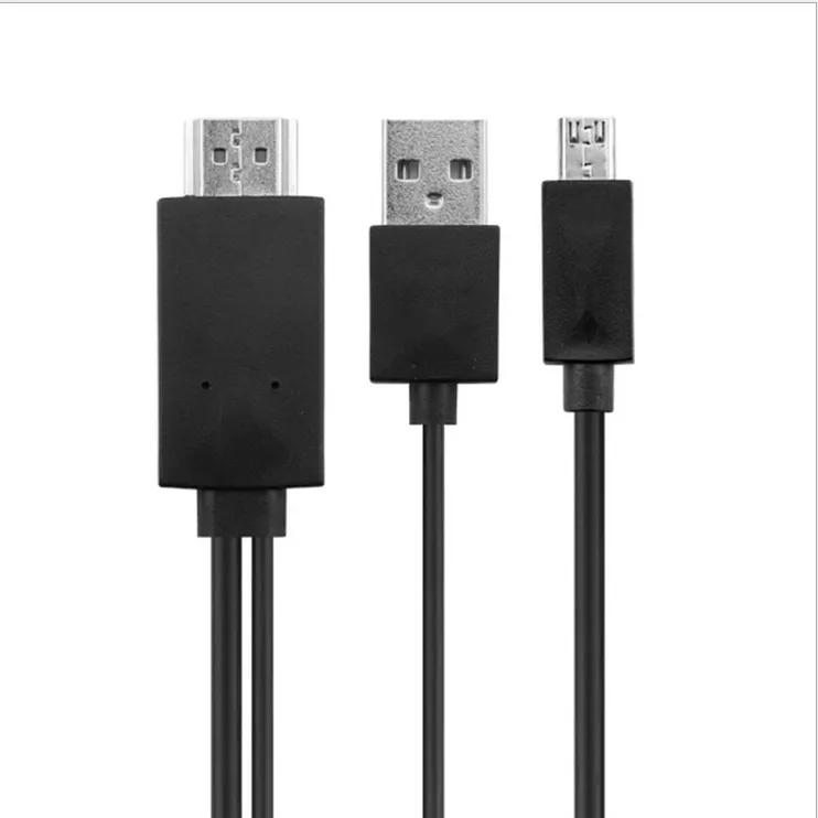 Micro USB to HDMI HD Adapter Cable Micro USB/HDMI/HML 1080P HDTV Cable