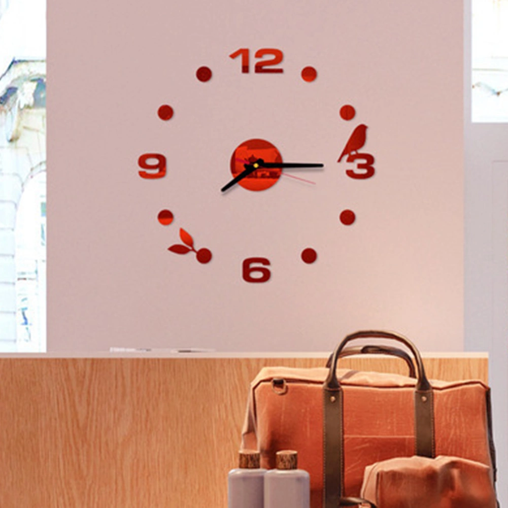 Luxury DIY 3D Wall Clock Home Decoration Clock Sticker Modern Wall Clocks