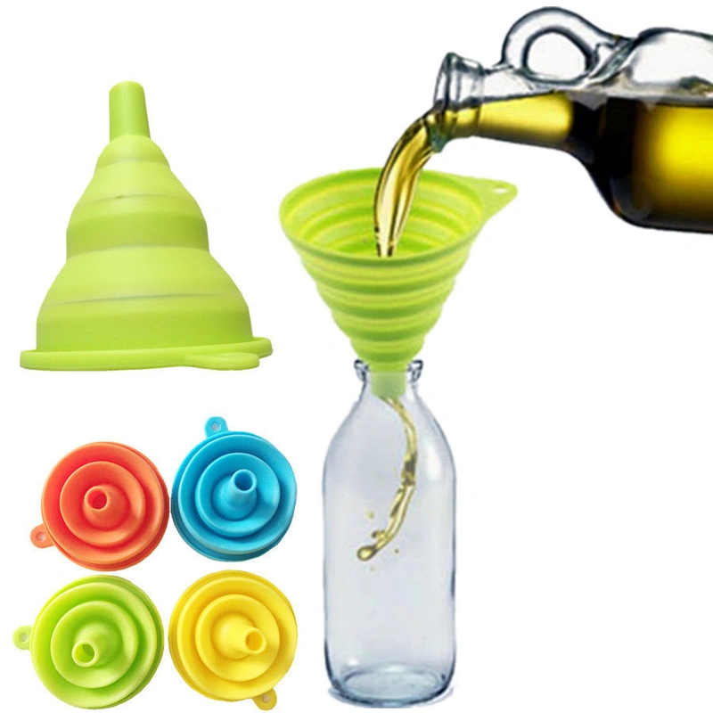High Quality Funnel Portable Foldable Environmentally Friendly Kitchen Funnel
