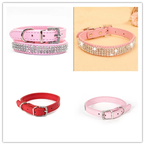 Animal Leisure Necklet Fitted Artificial Diamond Adjustable Belt Style Collar