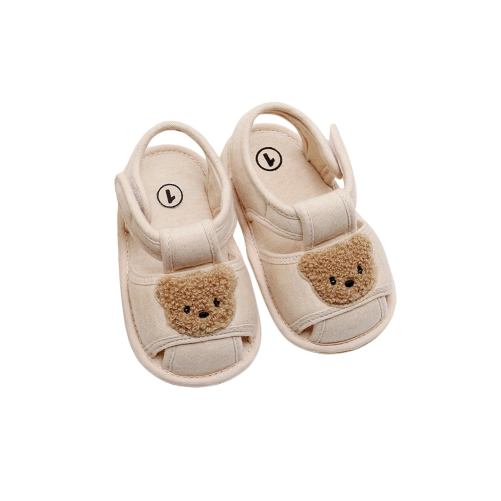 Infant Baby Girls Boys Sandals Bear/Rabbit Embroidery Beach Shoes