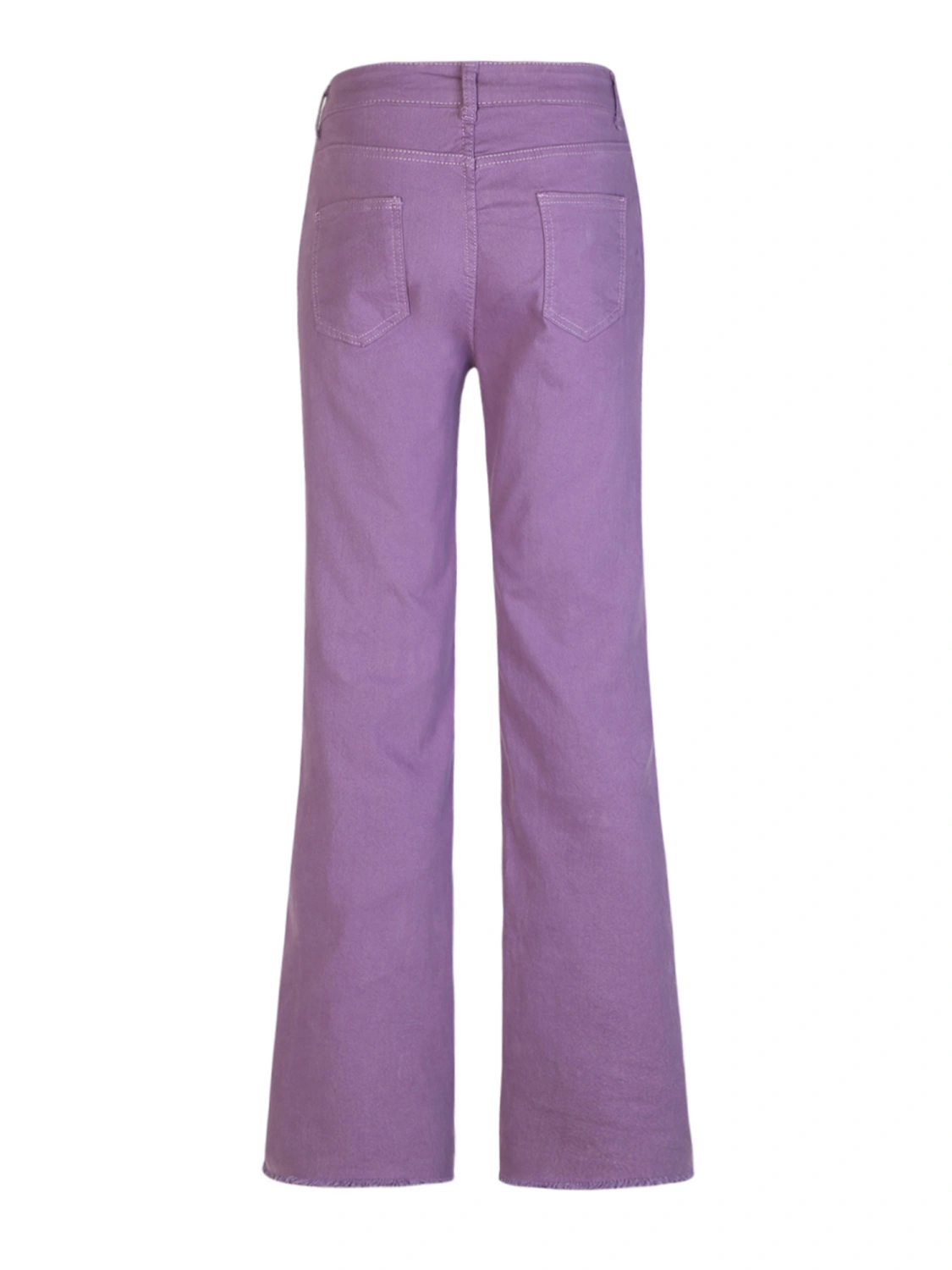 Women's Trousers, Loose Solid Color Straight Jeans Leisure Pants