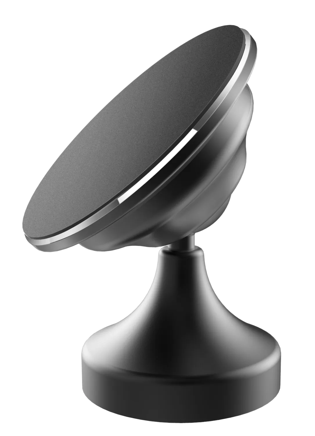 Magnetic Mobile Phone Car Holder 360° Rotatable Suction Cup Stand Mount