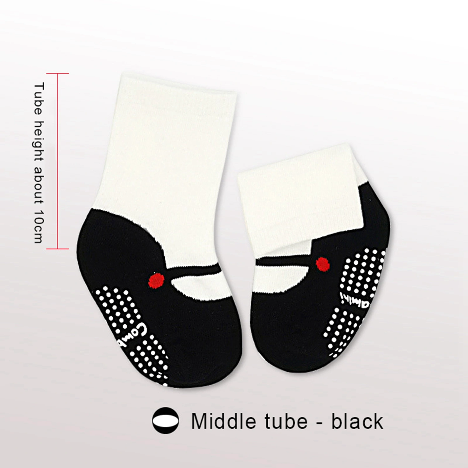 Baby Girl Anti-slip Floor Socks Cotton Patchwork Breathable Short Socks