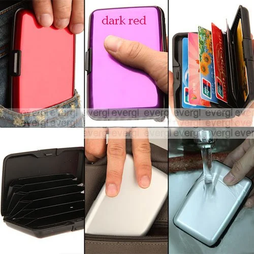 Men's Vintage Portable Wallet, Small Multi-card Buckle Purse