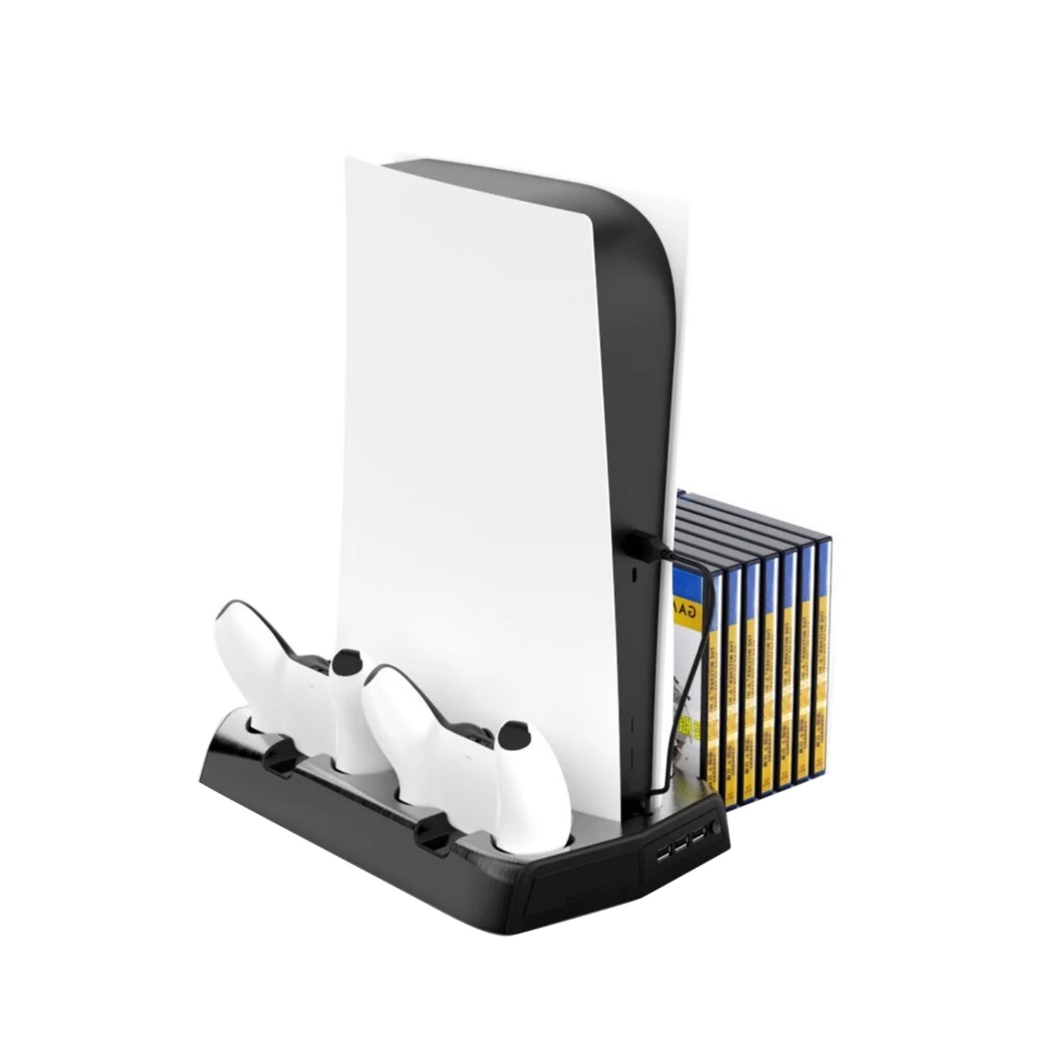 Game Handle Charging Base, Cooling Fan Base Storage Dish Rack Bracket