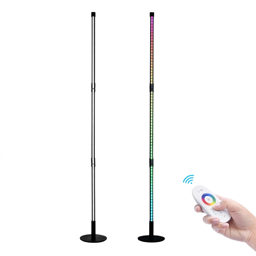 LED RGB Colorful Floor Lamp with Remote Control Room Decoration