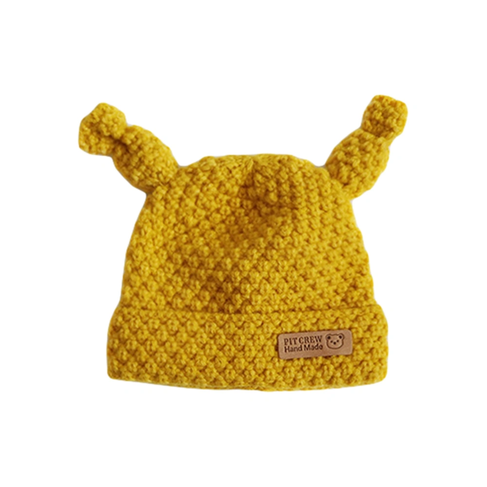 Toddler Baby Beanie Cap, Winter Antennae Knitted Hat for Boys Girls