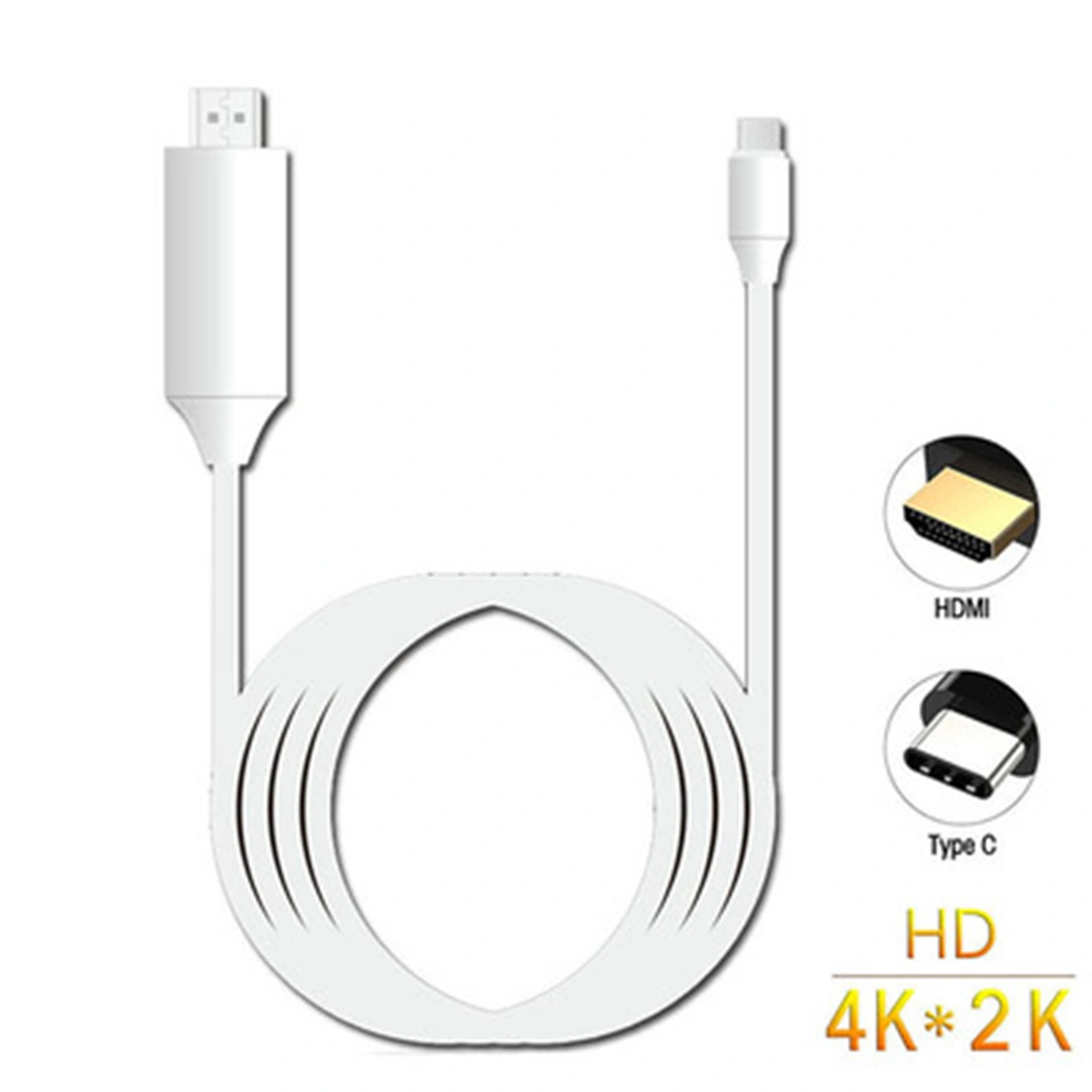 Type C to HDMI Cable