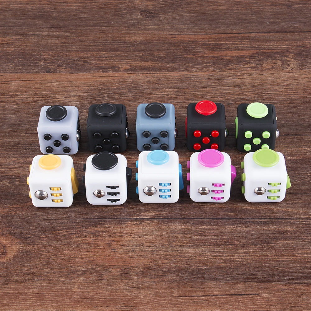 Dice 6 Sides Fidget Toys, Cube Relieves Stress and Anxiety Cube Toys