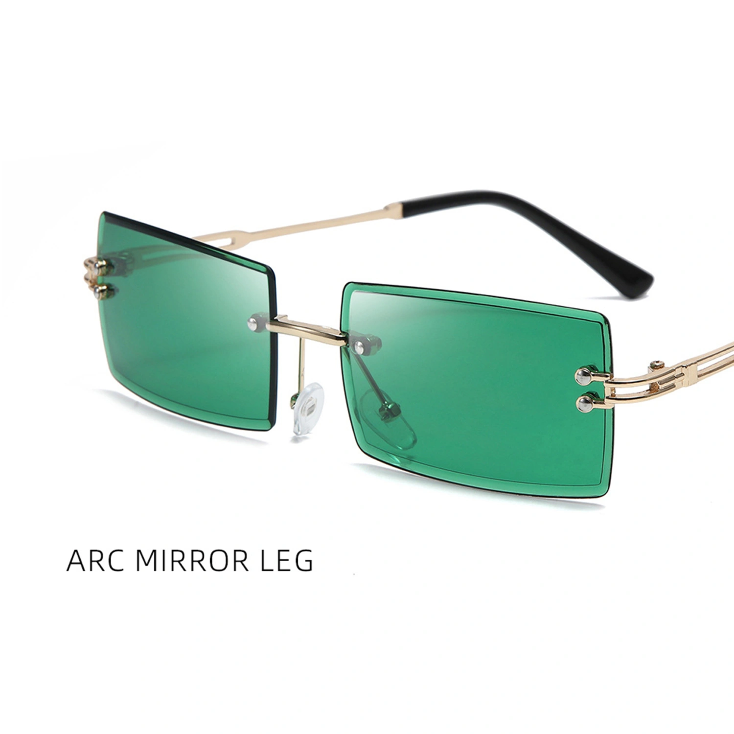 Adult Sunglasses, Rhinestone Heart/Shamrock Lightweight Sunglasses