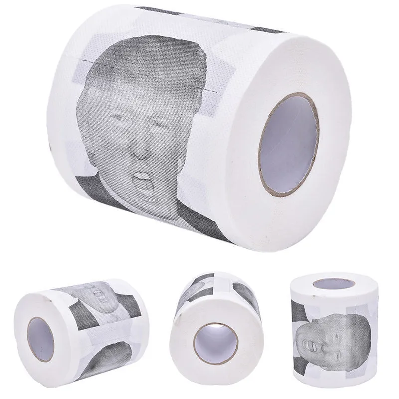 Roll Paper, Human Face Print Paper Towel Wood Pulp Toilet Paper