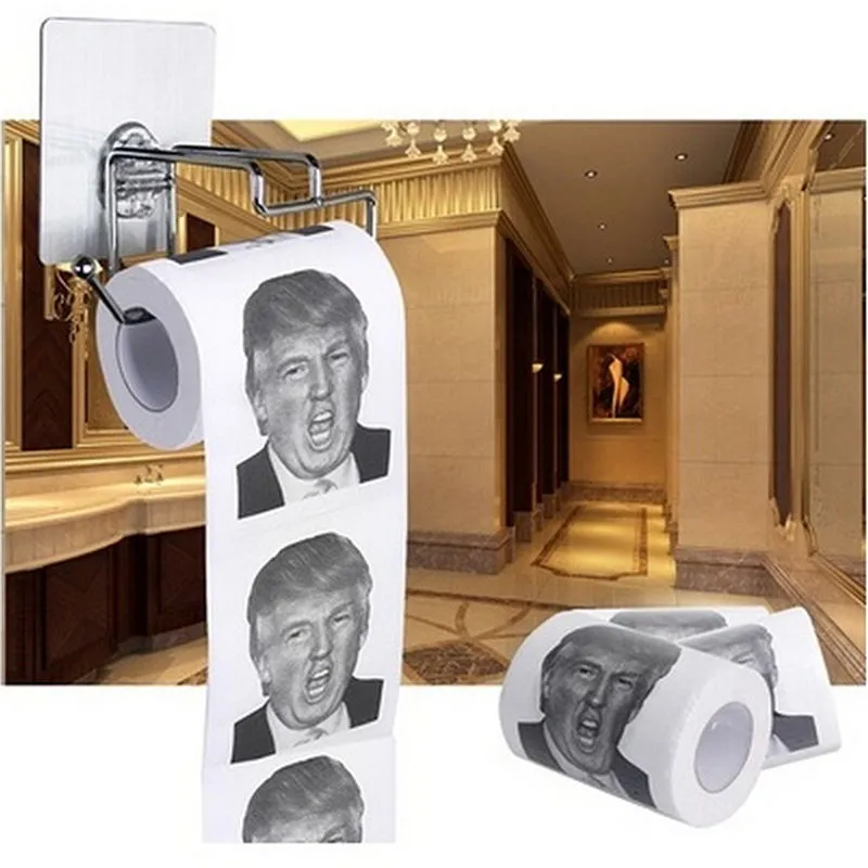 Roll Paper, Human Face Print Paper Towel Wood Pulp Toilet Paper