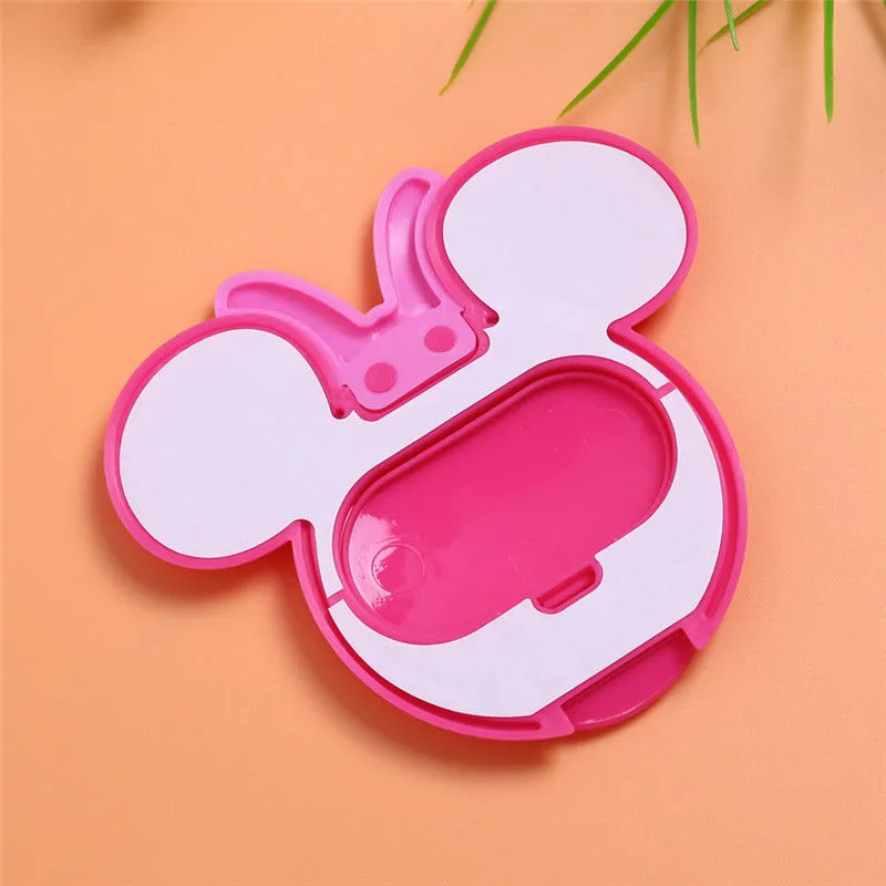 Baby Wet Paper Lid Cute Cartoon Character Shape Portable Wipe Shell Cover