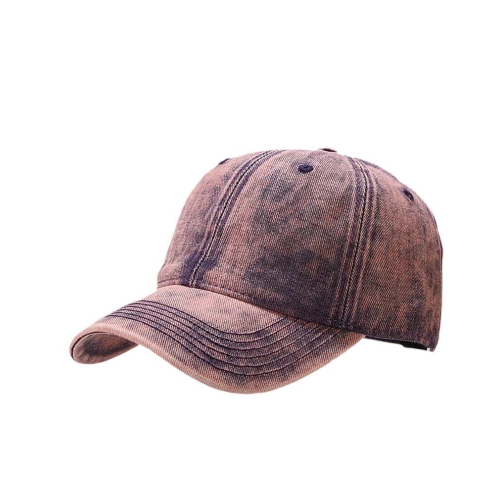 Women Men Plain Cap Hat Lightweight Adjustable Washed Sports Cap