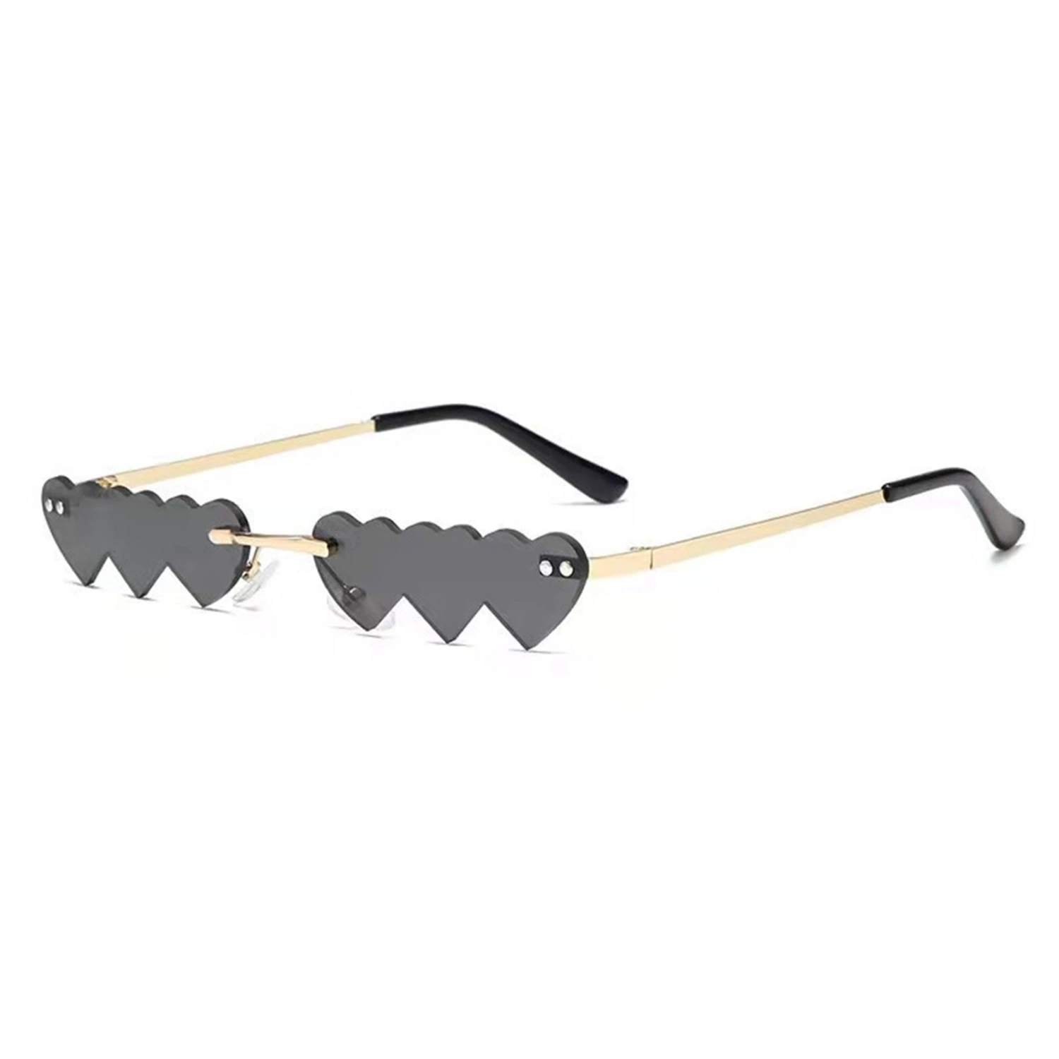Heart Shaped Sunglasses, Women Men Outdoor Sunglasses, UV Protection 