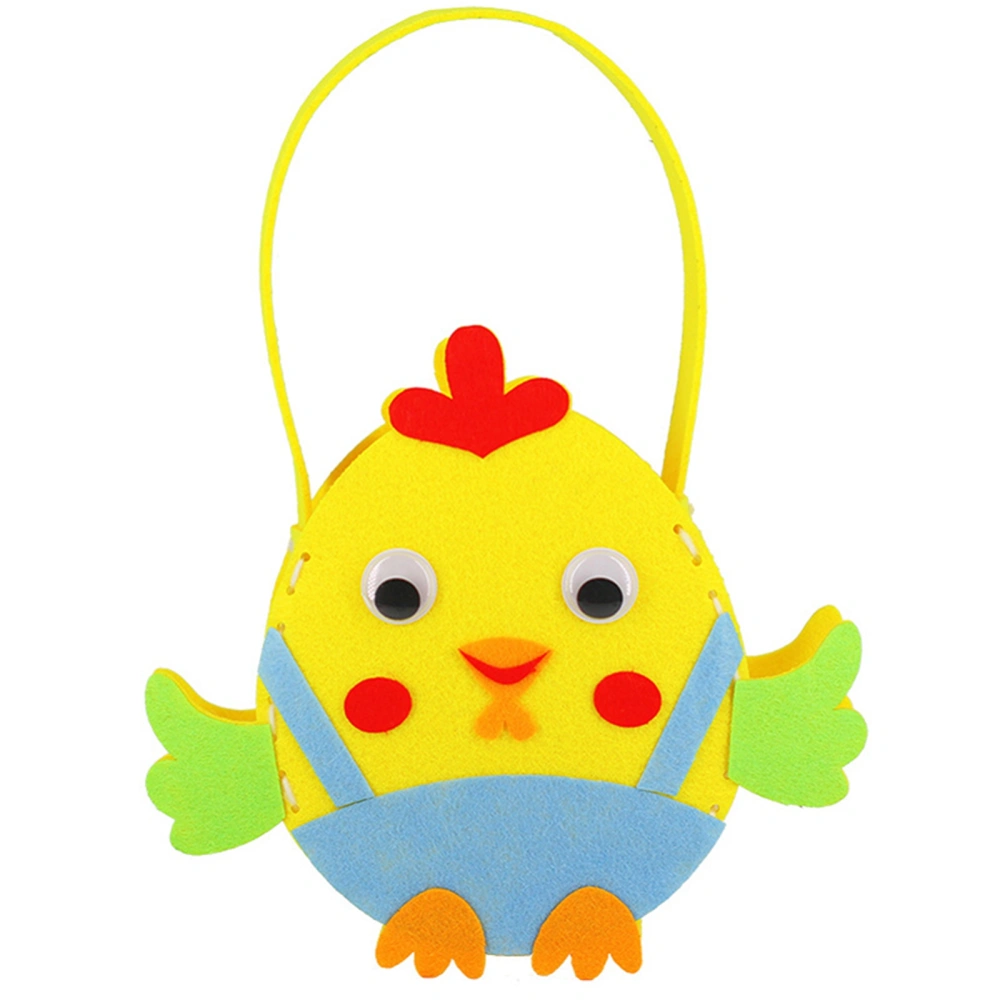 Kids Handmade Toys, Chick/ Egg/ Rabbit Shaped Handbag DIY Accessories