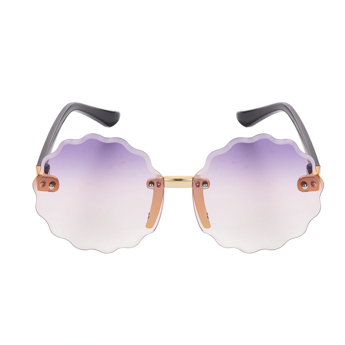 Kids Round Sunglasses Summer Boys Girls Shades Anti-UV Sunglasses