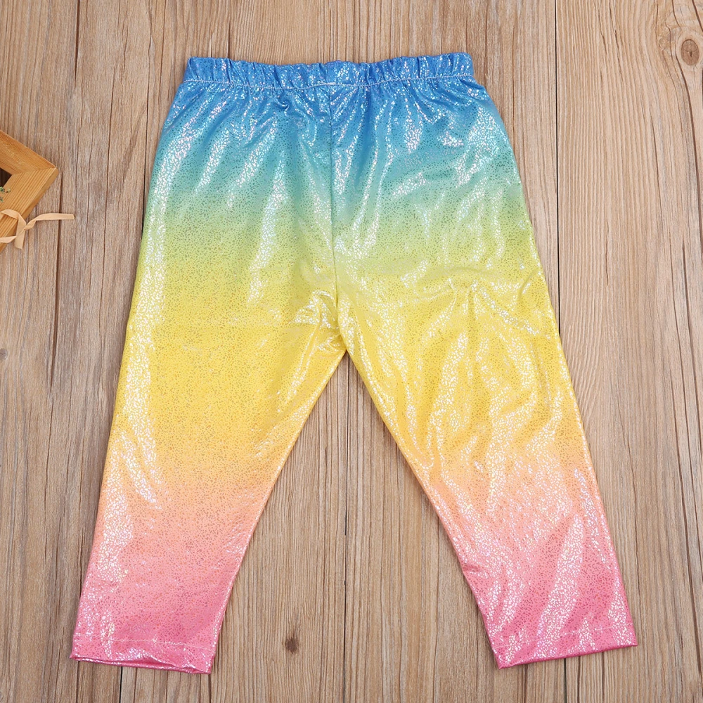 Children's Pants Loose Gradient Variegated Candy Color Stylish Trousers