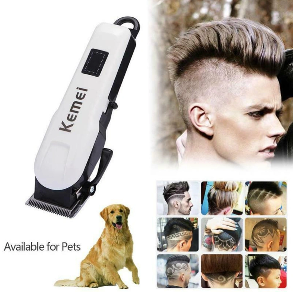 1 * Main Hair Clipper
    1 * 3 mm/0.1 inches Guide Comb
    1 * 6 mm/ 0.2 inches Guide Comb
    1 * 9 mm/ 0.4 inches Guide Comb
    1 * 12 mm/ 0.5 inches Guide Comb
    1 * Cleaning Brush
    1 * Power Adaptor-Rechargeable
    1 * Instruction Manual