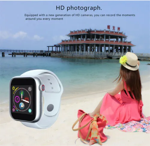 Bluetooth Smart Watch, LCD Touch Screen SIM Card Smart Wristwatch