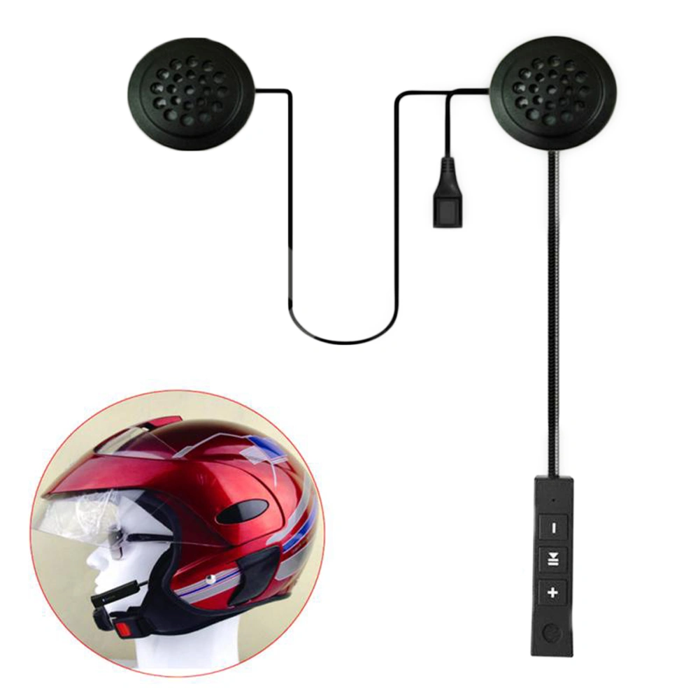 Bluetooth Headphone, Anti-Interference Motorcycle Helmet Hands Free Earphone