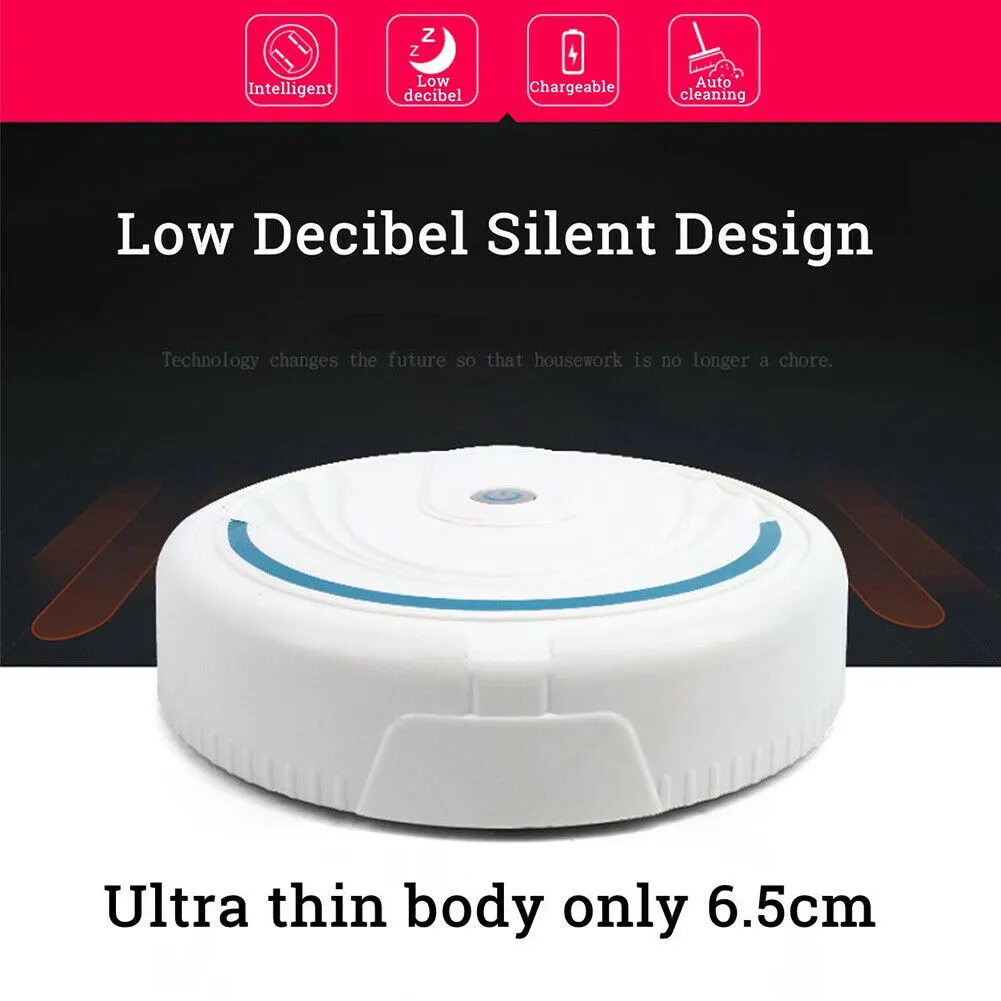 Smart Sweeping Robot Vacuum Suction Cleaning Rechargeable Automatic Cleaner