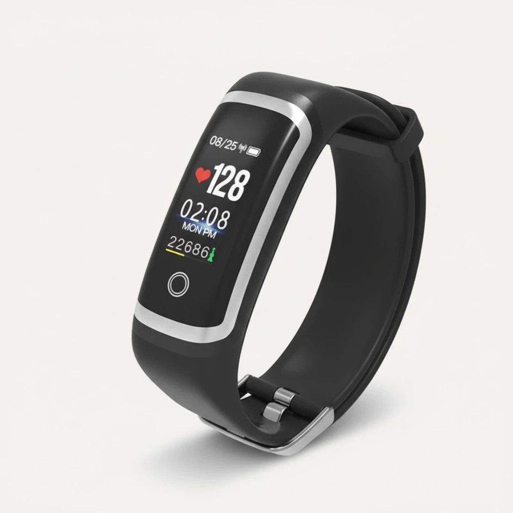 Bluetooth M4 Smart Watch, Heart Rate Blood Pressure Monitor