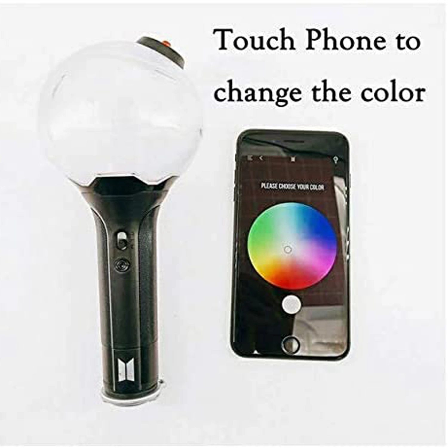 Bluetooth Connection Concert Lamp, Battery Operated Hand-held Light Stick