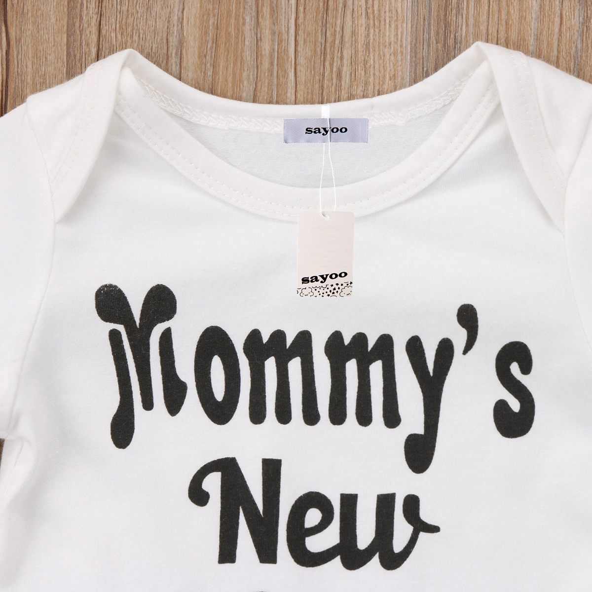 Newborn Summer Baby Boy Suit, Romper Top+Long Pants+Mustache Print Hat