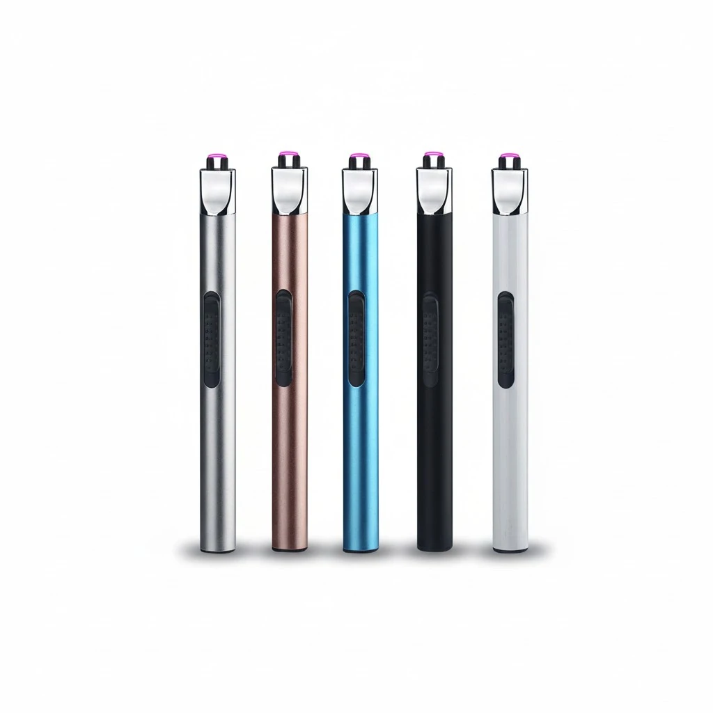 Flame Lighter, Mini USB Charging Electric Igniter Portable Flame Ignitor