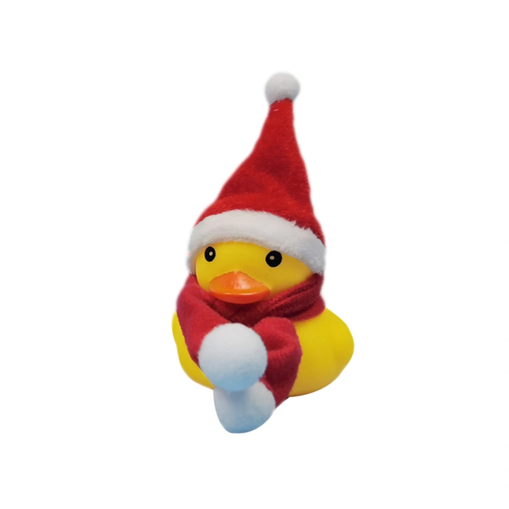 Bicycle Decorations, Christmas Yellow Duck Decorative Ornaments