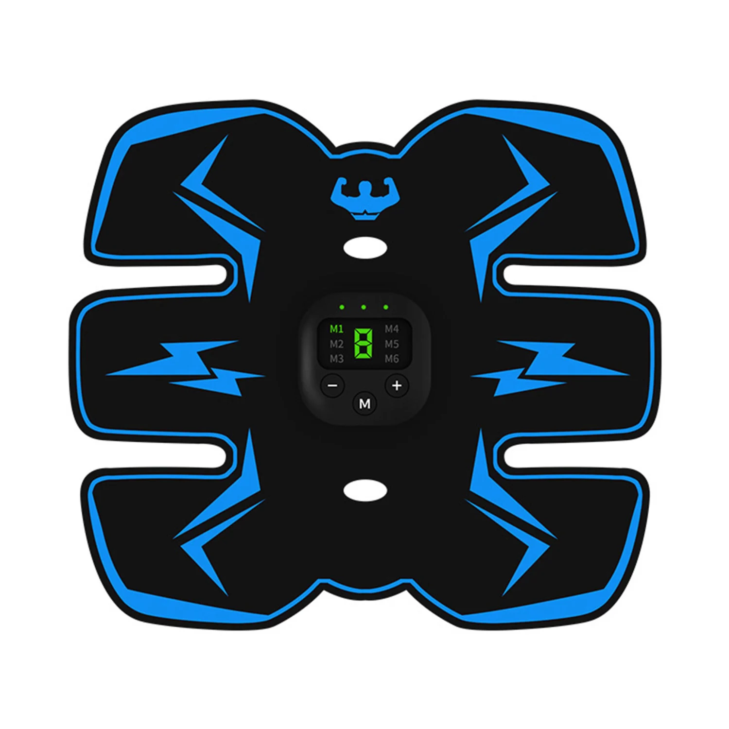 Abdominal Toning Belt, Rechargeable Body Muscle Trainer Fitness Trainer