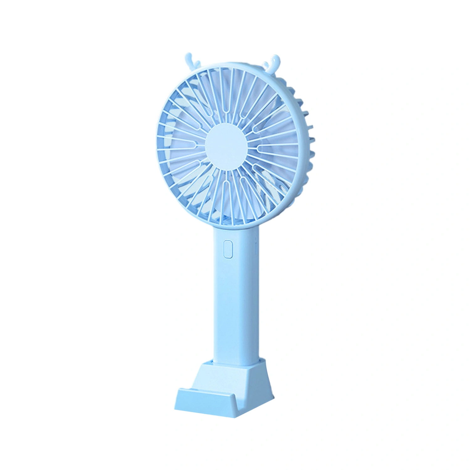 Portable Mini Cute Fan, Hand-held Fan with Detachable Base Stand