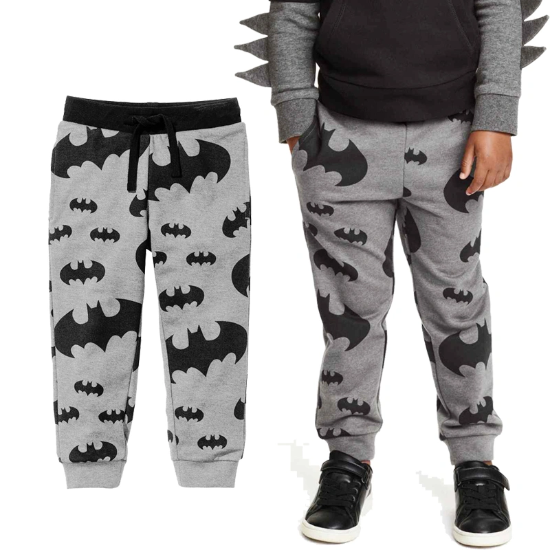 Baby Boys Casual Long Pants, Autumn Winter Print Cartoon Patterns Sweatpants