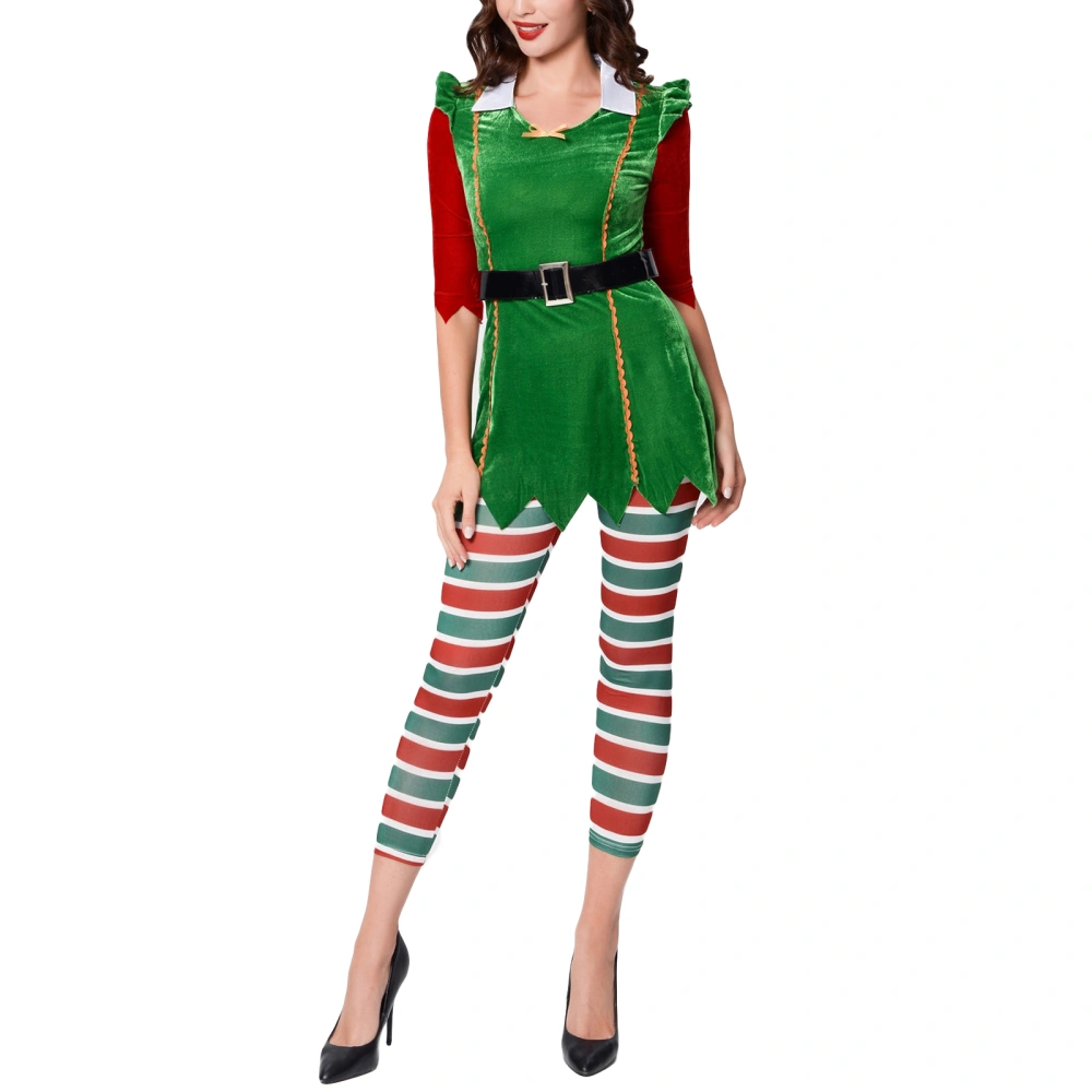 Christmas Women Costume Props, Cosplay Clothing, Tops, Pants