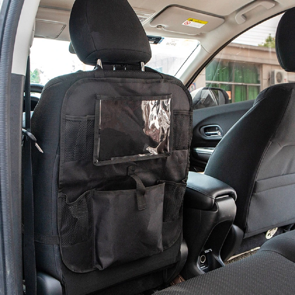 Car Back Seat Hanging Bag Large Capacity Phone iPad Holder Storage Organizer