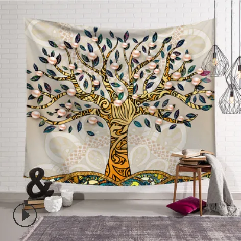 Indian Elephant Tapestry, Multi-purpose Classic Art Wall Hanging Supply