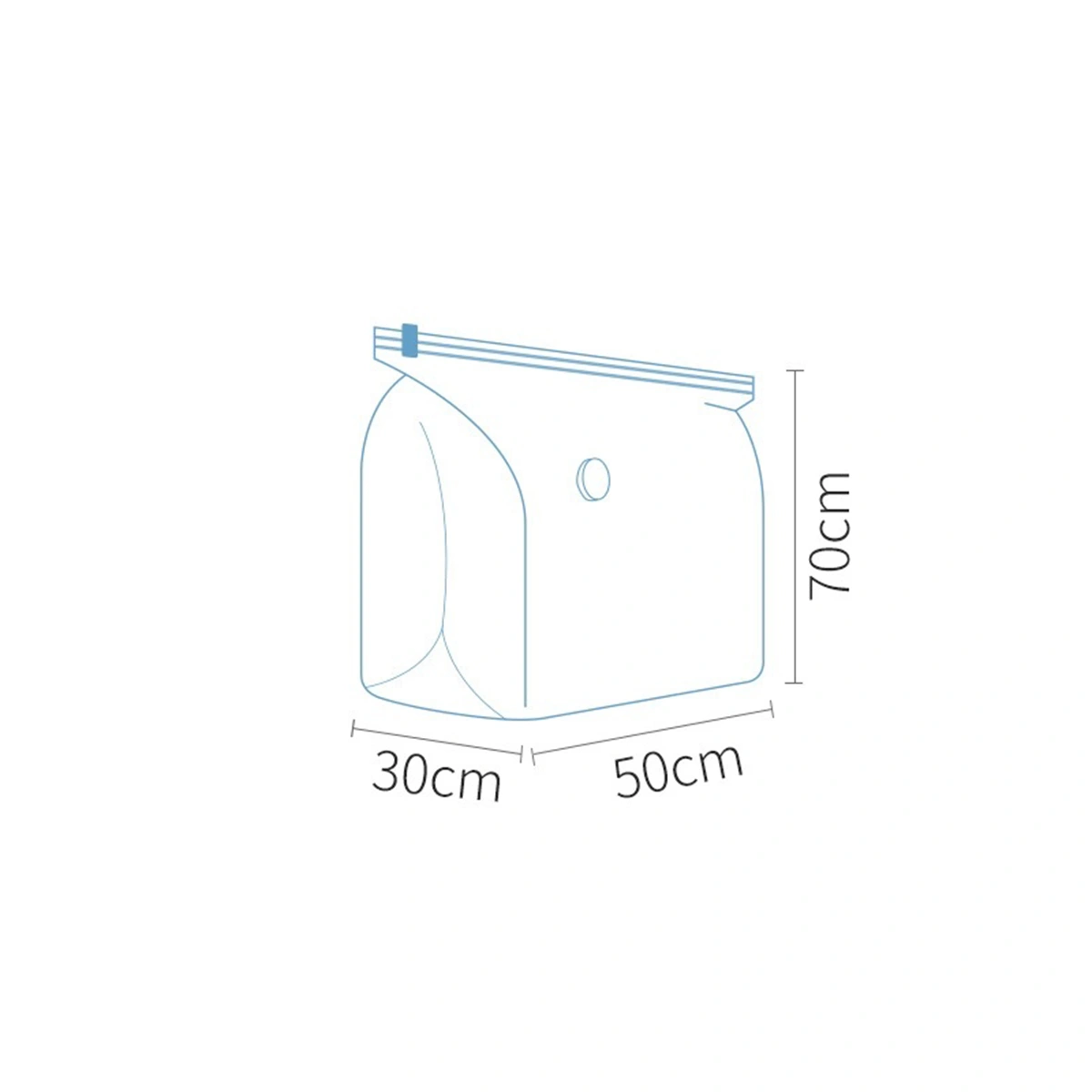 Vacuum Storage Bags No Pumps Needed Reusable Compression Space Saver